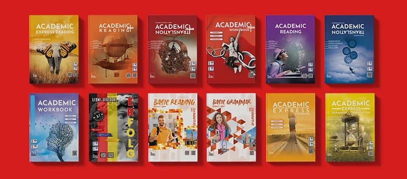 Academic Publishing book collection display